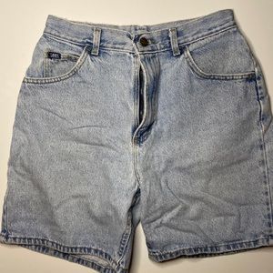 High Rise Lee Jean Shorts